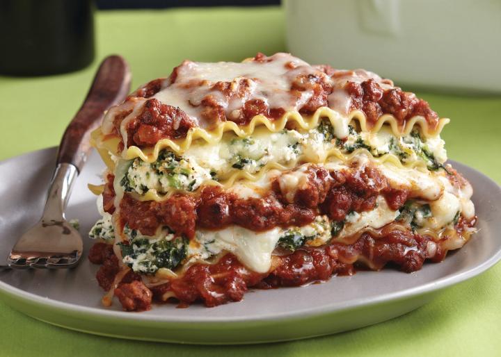 Lasagna With Two Sauces 
