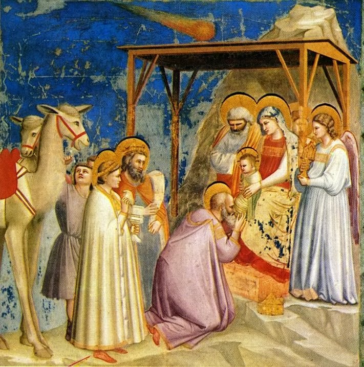 the Adoration of the Magi painting