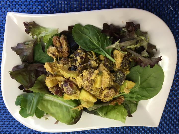 Easy Curry Chicken Salad
