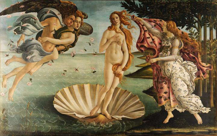 The Birth of Venus (c. 1484–1486).