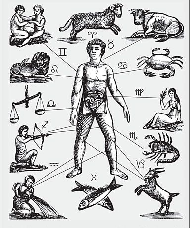 The Man of Signs: Connecting the Zodiac to the Body | The Old Farmer's