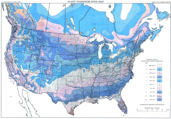 Plant Hardiness Zone Map Garden Seed Packet Controversy The