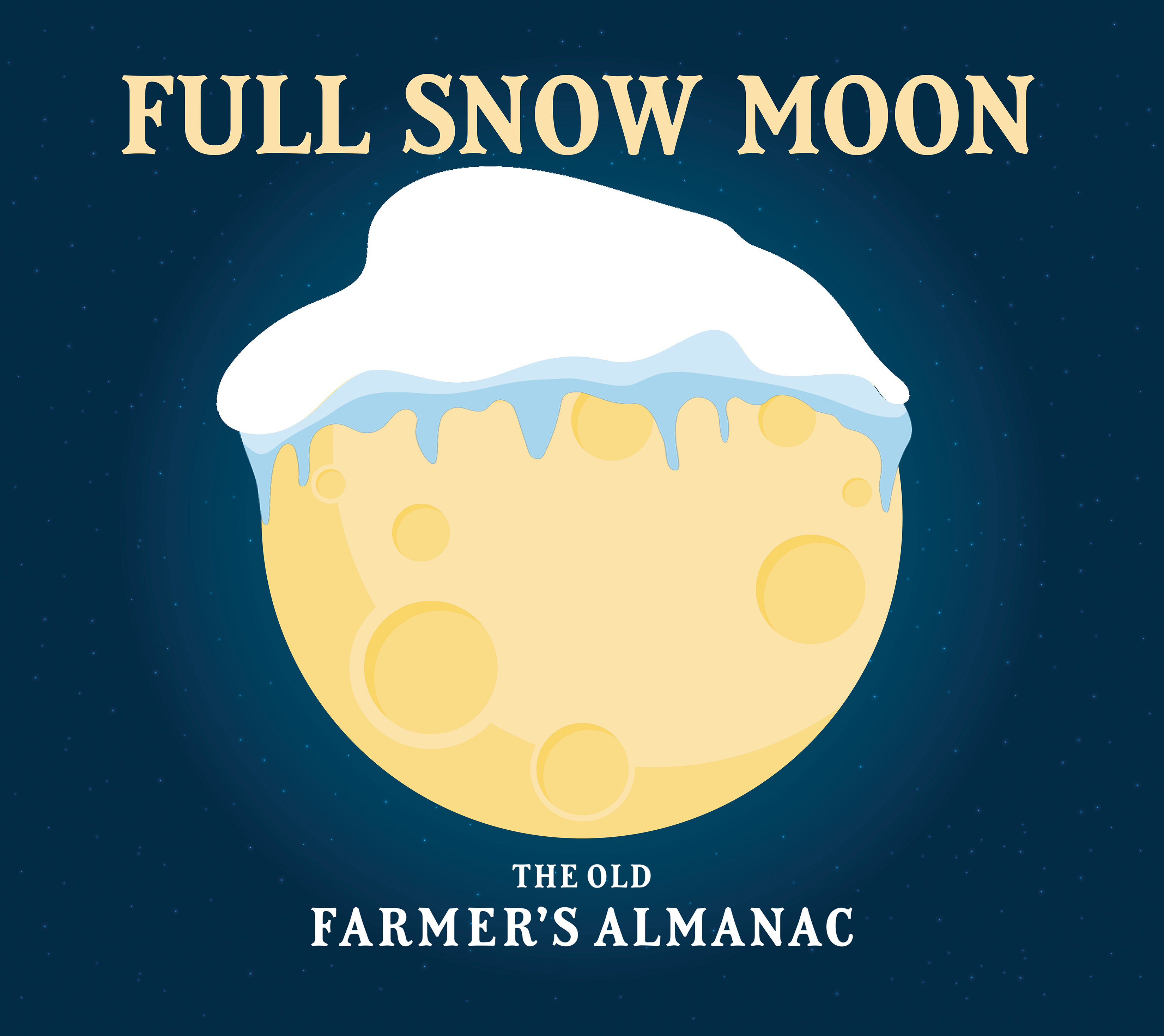 Full Moon in February 2020: See the Full Snow Moon | The Old Farmer's Almanac3300 x 2937