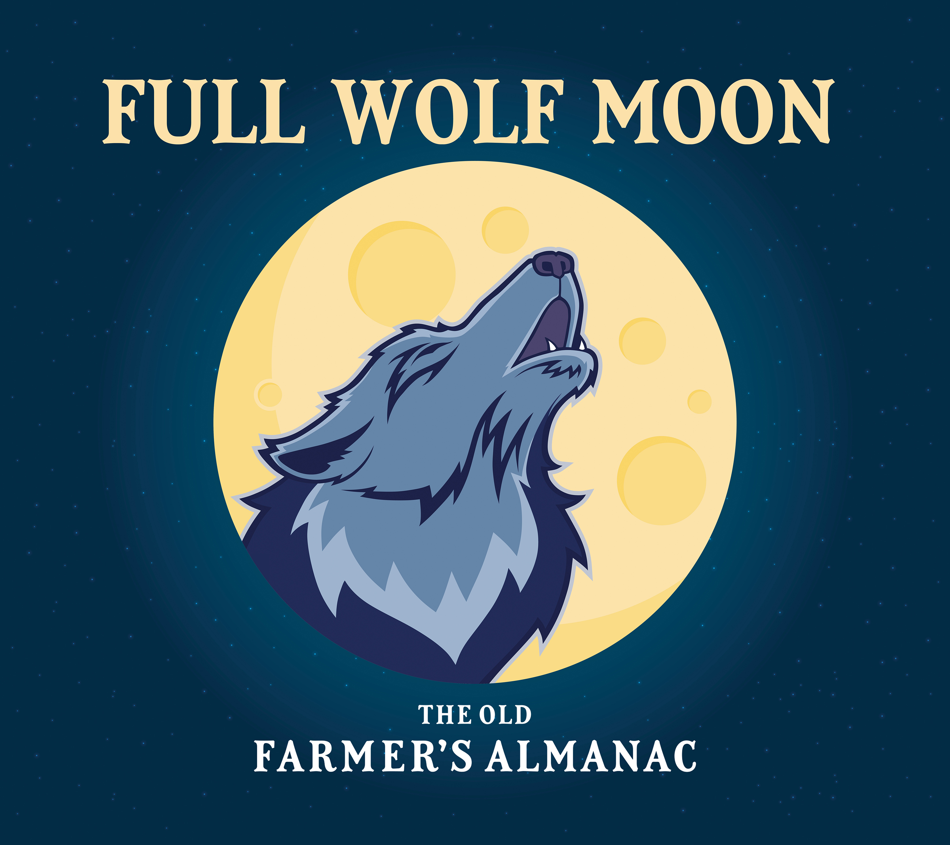 Full Wolf Moon Eclipse: Full Moon on January 10, 2020 | The Old Farmer's Almanac