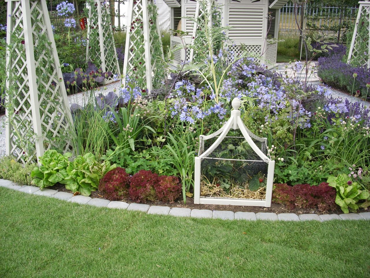  Kitchen  Garden  Plan Layout  Potager The Old Farmer s 