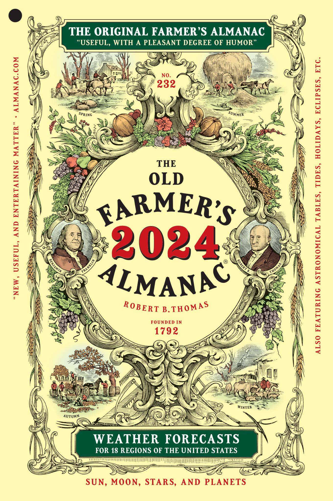 2024 old farmer's almanac
