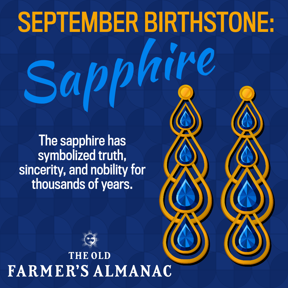 september birthstone the sapphire