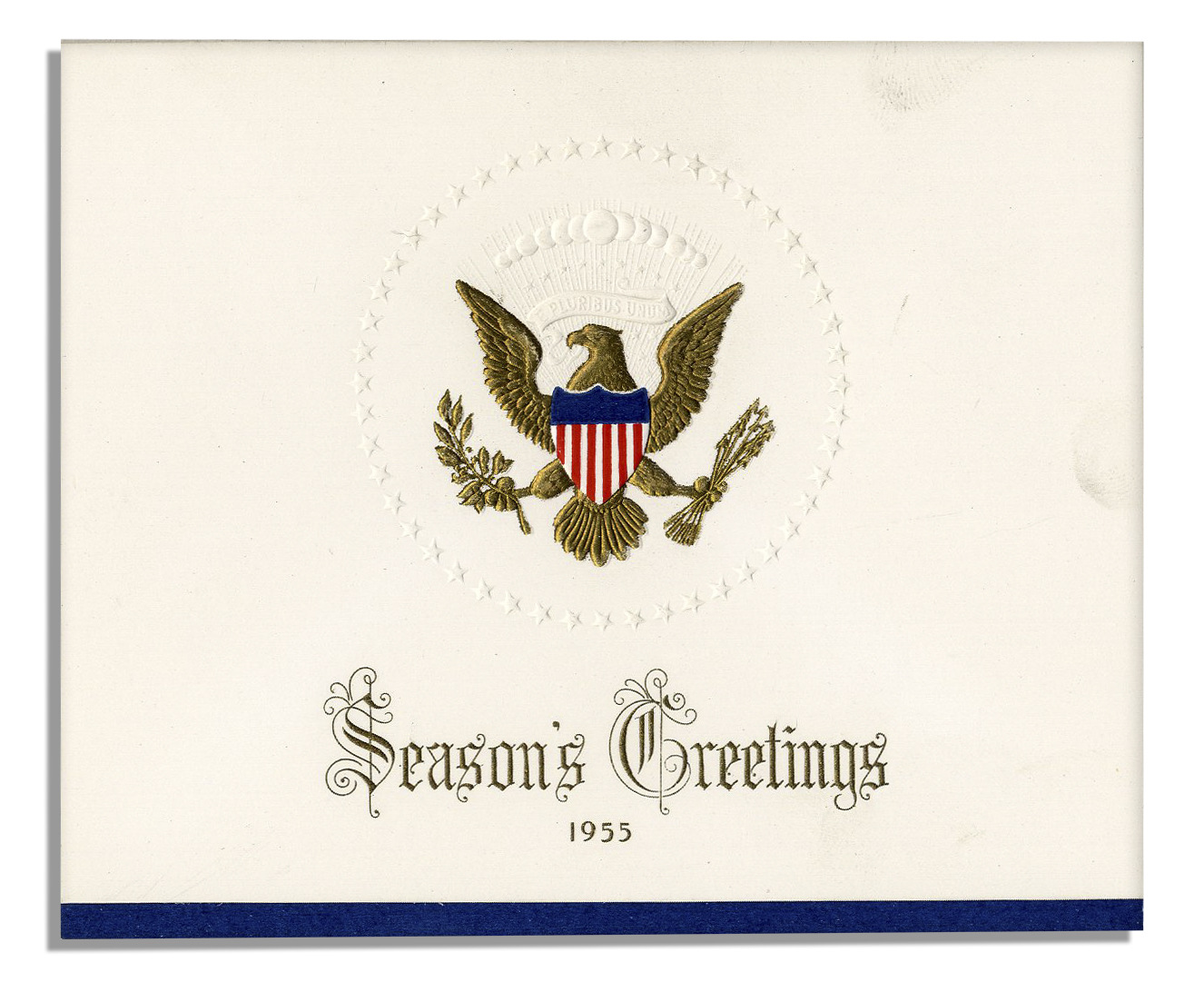 Eisenhower 1955 Christmas Card