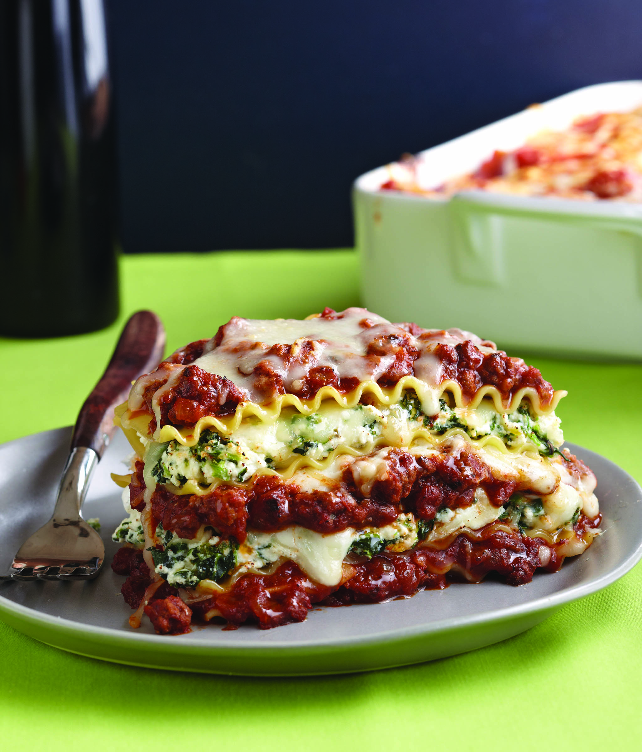 Lasagna With Two Sauces Recipe | Old Farmer&amp;#39;s Almanac