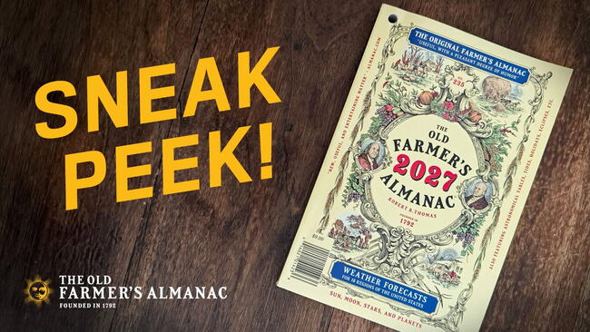 sneak peak with a 2027 old farmers almanac
