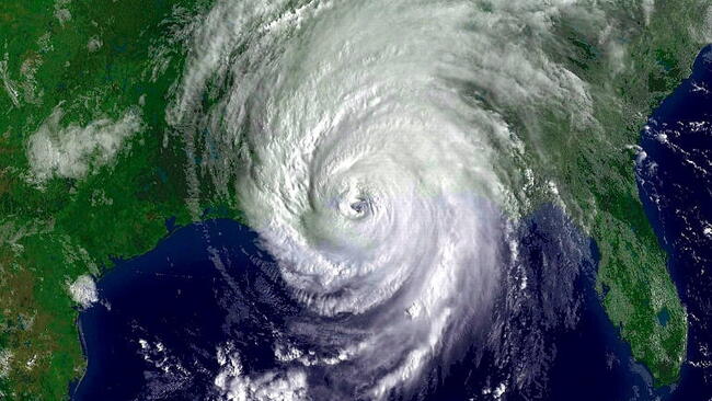 Hurricane Katrina Satellite