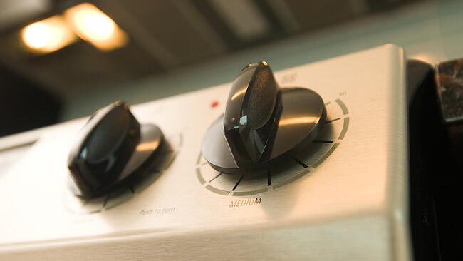 stove temperature knobs