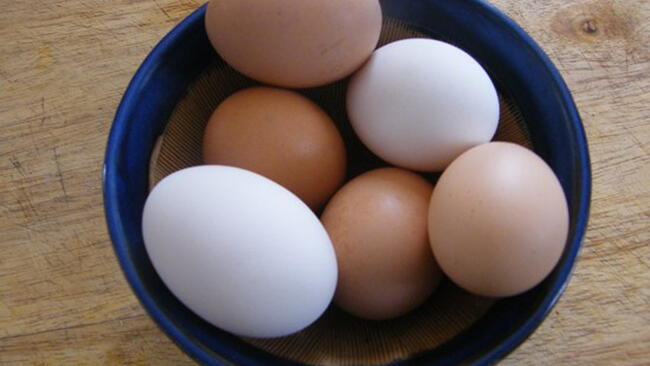 eggs in a bowl