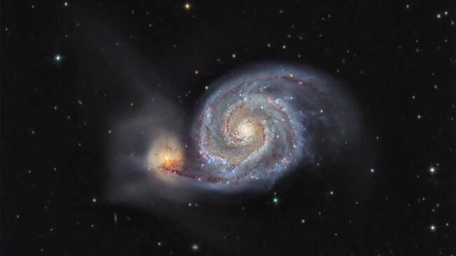 The Whirlpool Galaxy 