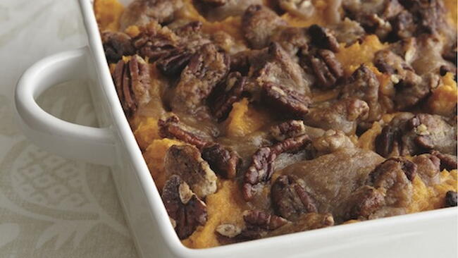 Pecan-Crusted Sweet Potato Casserole
