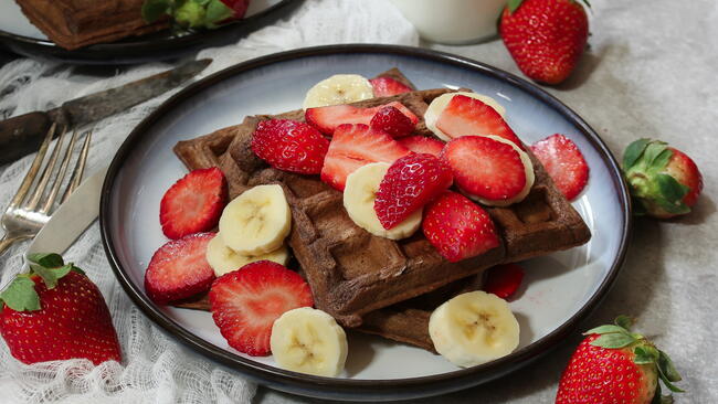 Chocolate Waffles