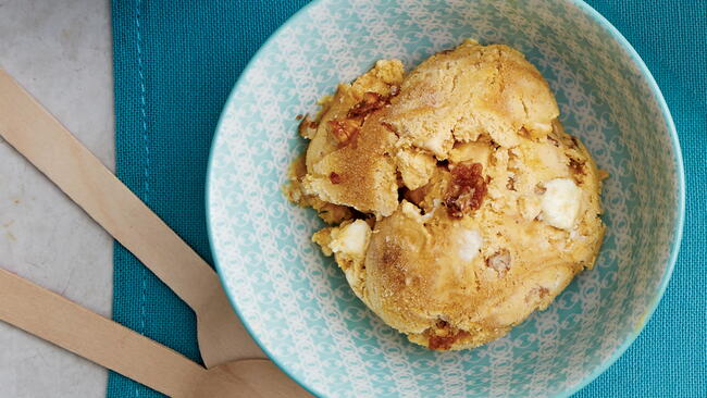 No-Churn Sweet Potato Ice Cream