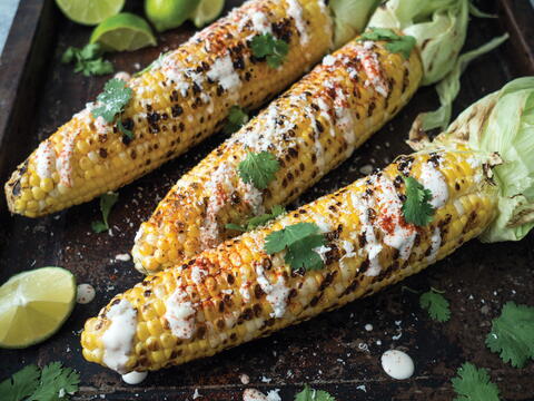 Grilled Corn on the Cob With Chili-Lime Butter