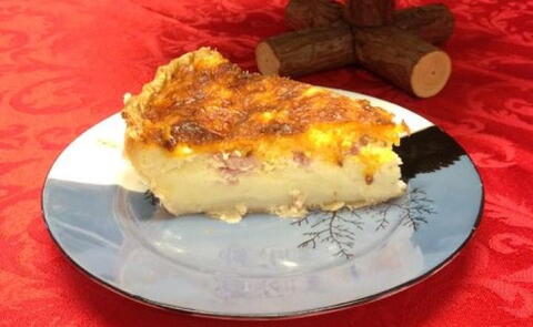 A Hungry Man's Quiche