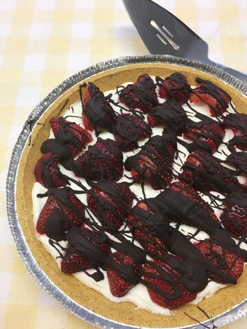 Strawberry Cream Pie