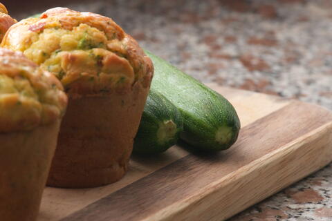 Lemon-Zucchini Muffins