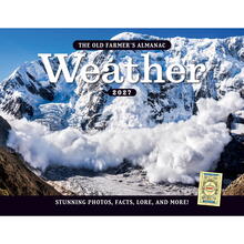 2027 Weather Calendar Front Cover