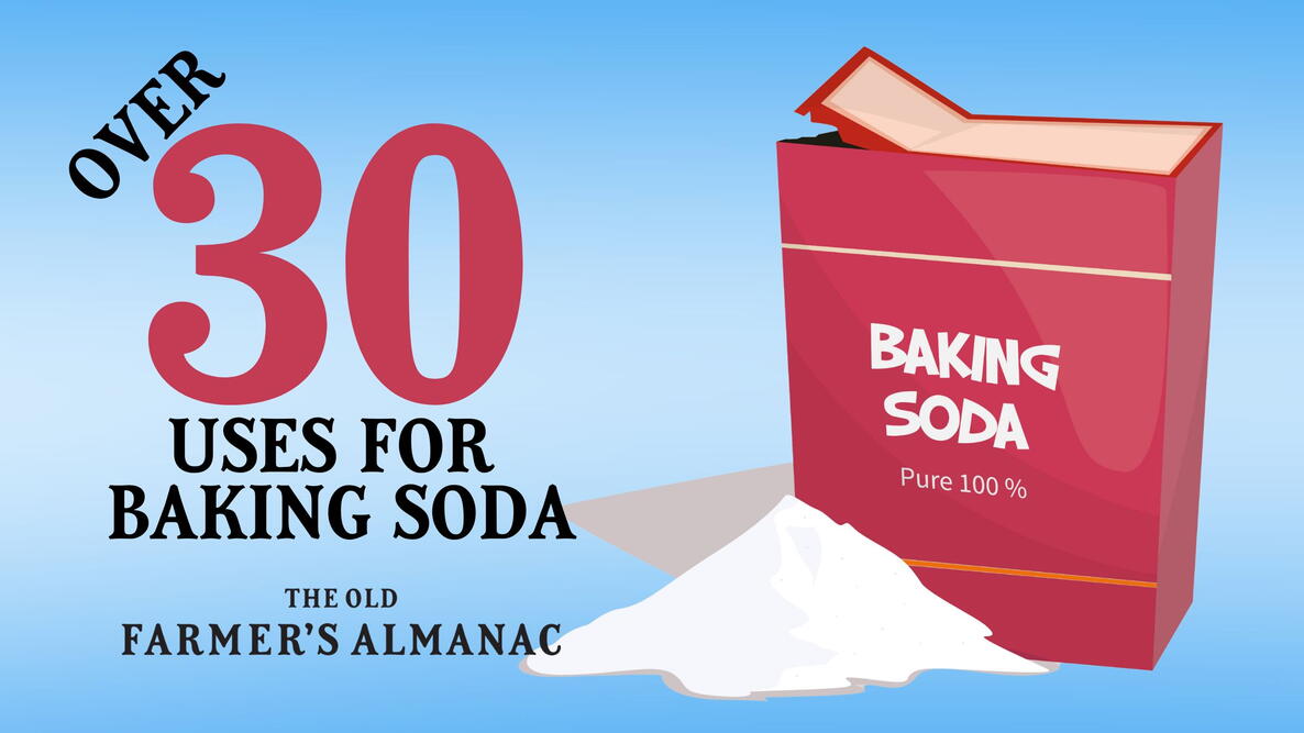 over 30 uses for baking soda from the old farmers almanac