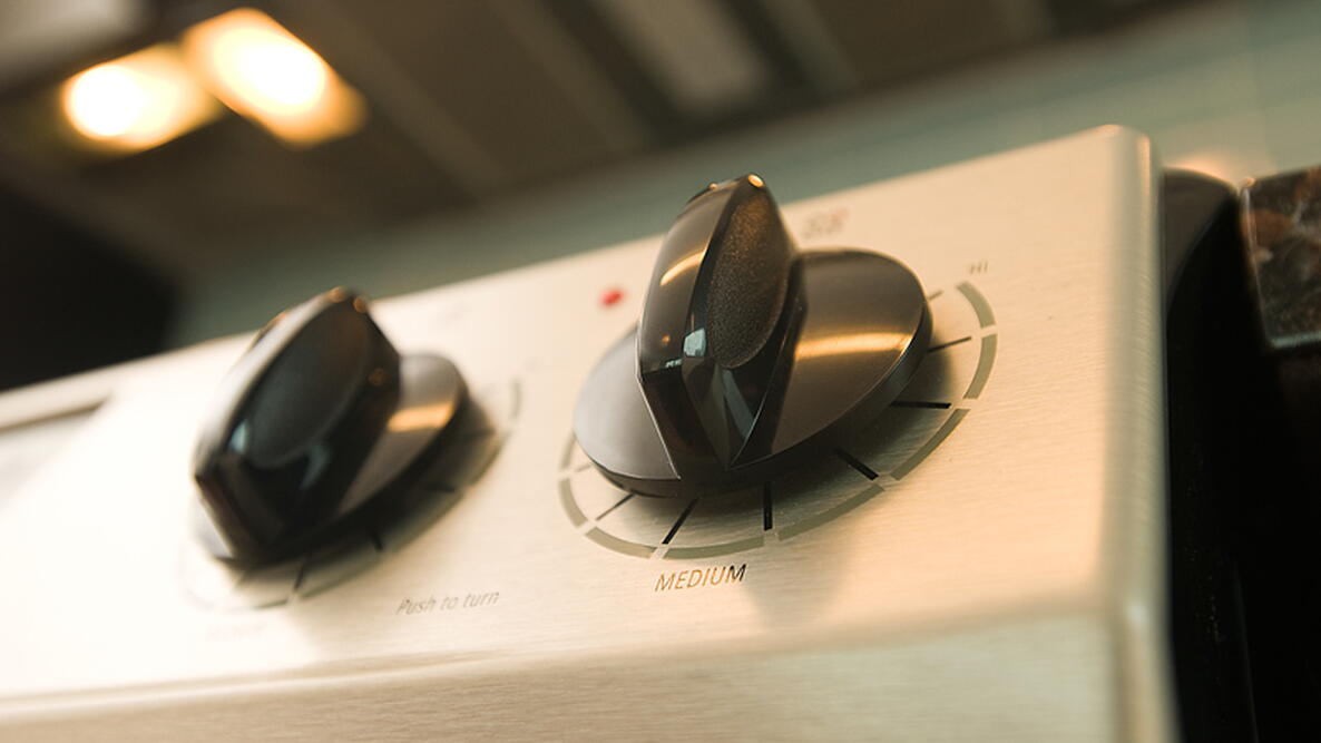 stove temperature knobs