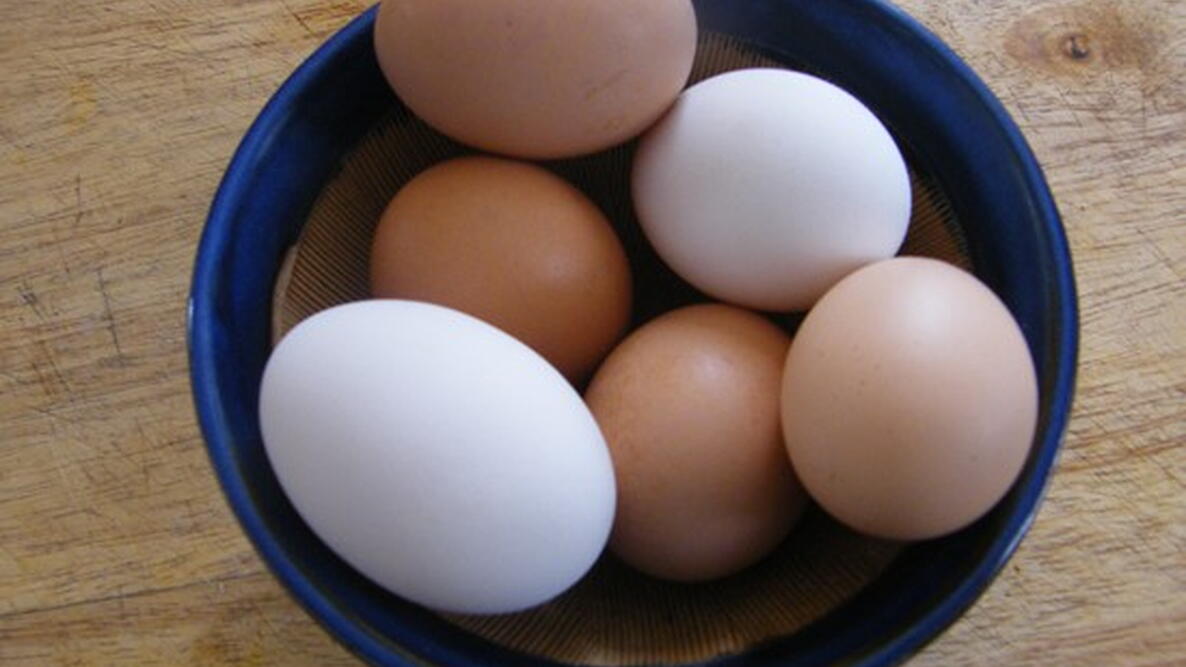 eggs in a bowl