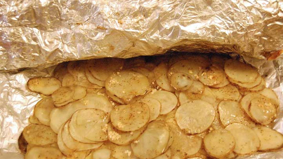 Potato Packs on the Grill With Camp Mix