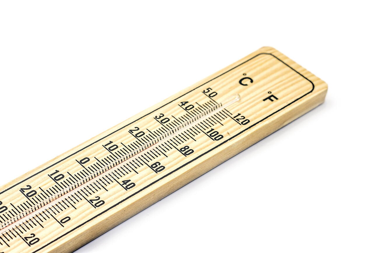 Thermometer Fahrenheit Celsius Chart