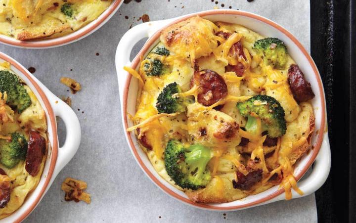 Broccoli and Cheddar Strata. Photo by Becky Luigart-Stayner.