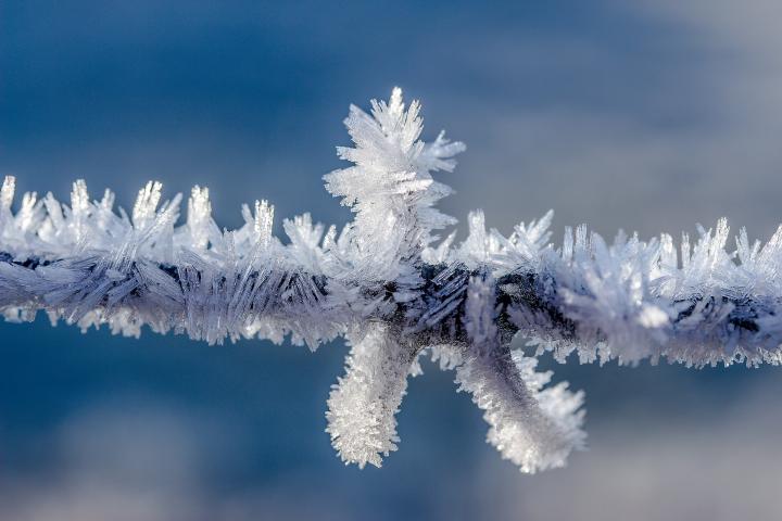 Ice crystals