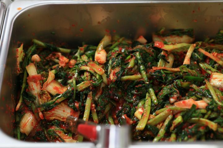 Kimchi: Korean fermented cabbage