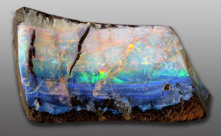 Opal from Australia. Photo by Hannes Grube/Wikimedia Commons.