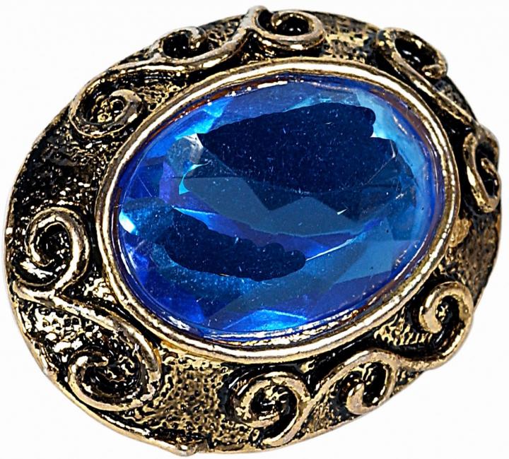 sapphire gemstone brooch