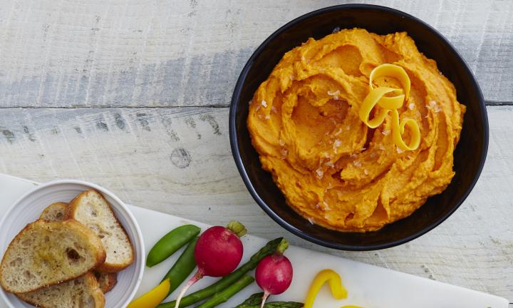 Roasted Butternut and Red Pepper Dip