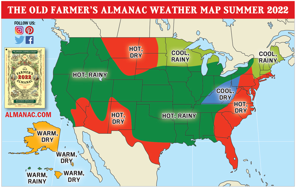 Us Weather Map Temperature Forecast Summer Weather 2022: A Scorching, Stormy Start | The Old Farmer's Almanac Us Weather Map Temperature Forecast Summer Weather 2022: A Scorching, Stormy Start | The Old Farmer's Almanac