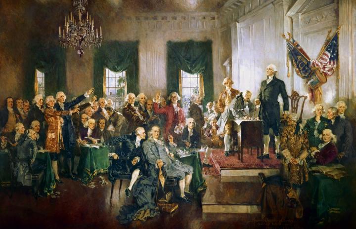 The Signing of the U.S. Constitution