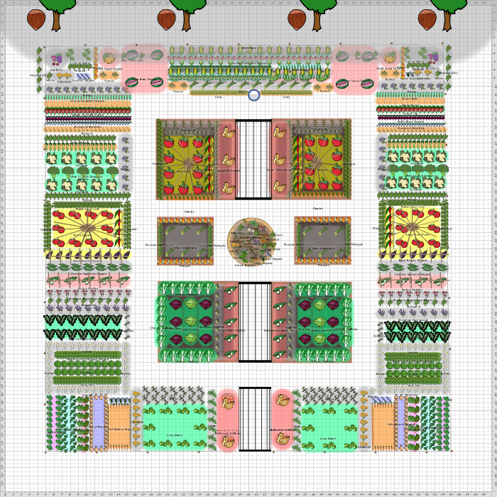 How To Create A Kitchen Garden Potager 6 Garden Plans The Old Farmer S Almanac