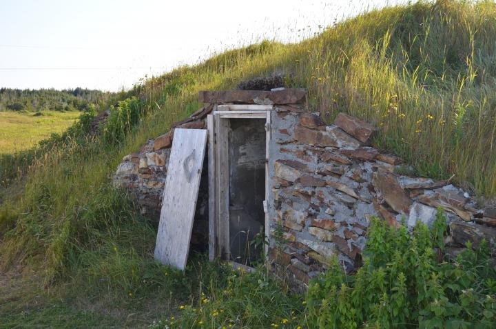 Root cellar in Newfoundland, Canada.