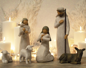 Willow Springs nativity set