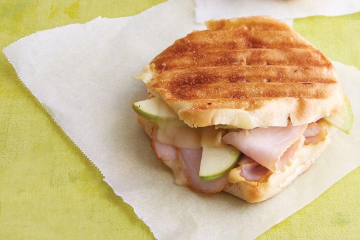 Turkey and green apple panini. Photo by Becky Luigart-Stayner