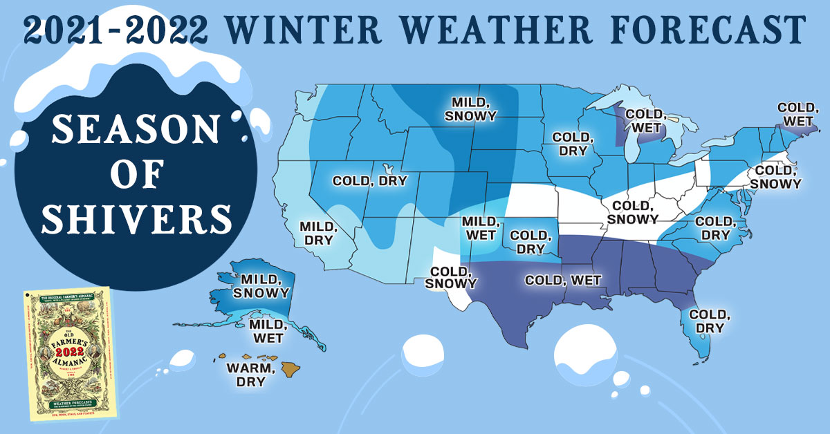 Almanac Winter Weather Forecast